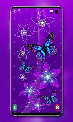 Purple Wallpaper android App screenshot 1