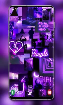 Purple Wallpaper android App screenshot 4